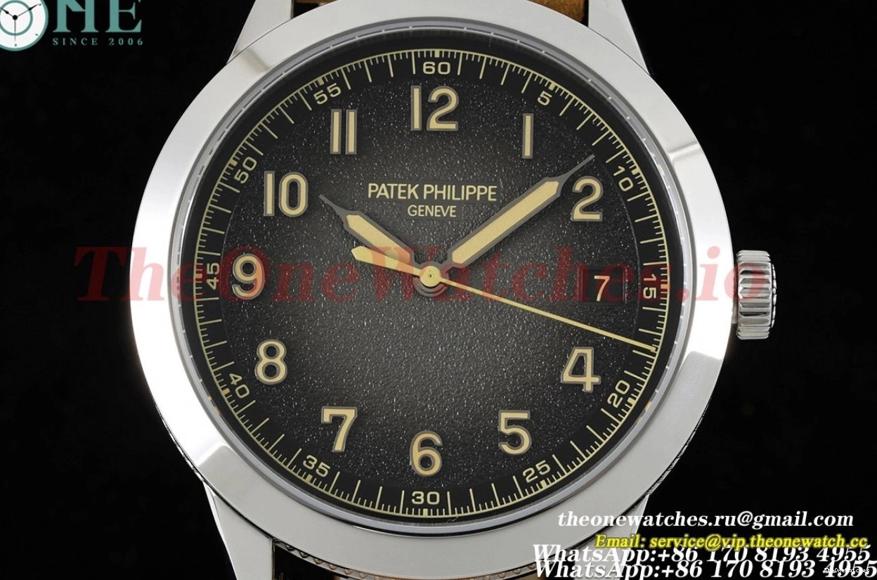 Black Calatrava Philippe Num SS 324SC Patek HKF LE - 5226 0411